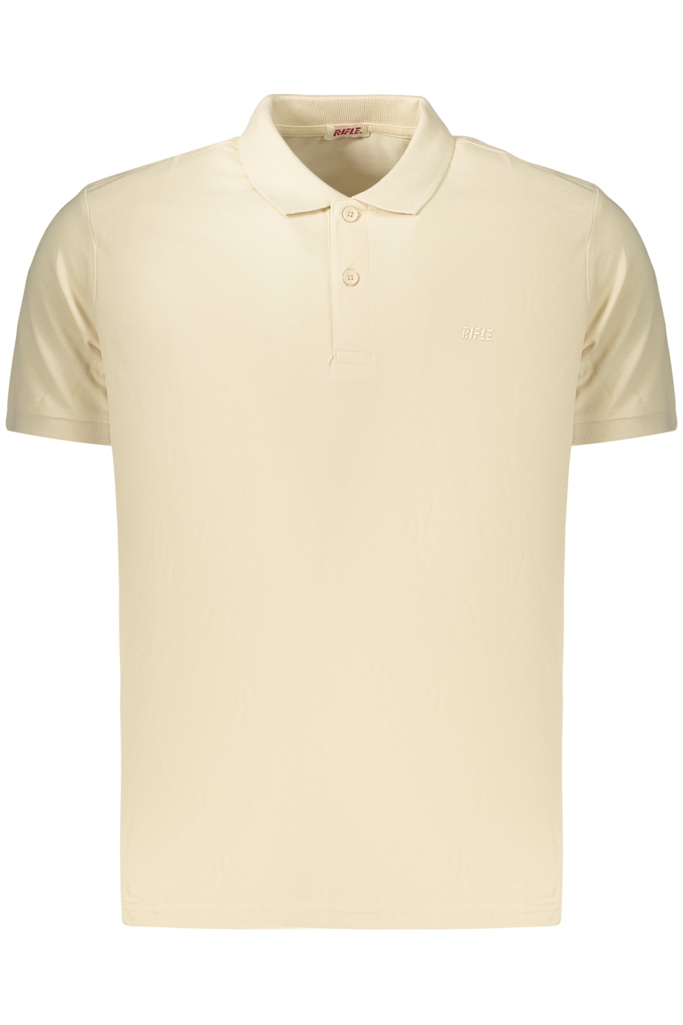 RIFLE POLO MANICHE CORTE UOMO BEIGE