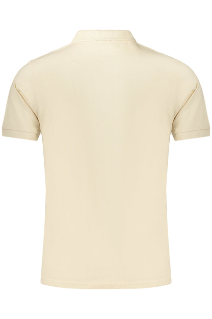 RIFLE POLO MANICHE CORTE UOMO BEIGE