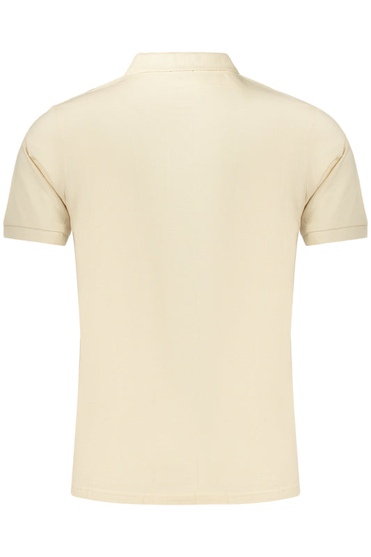 RIFLE POLO MANICHE CORTE UOMO BEIGE