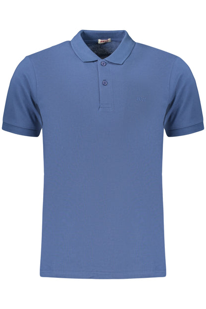 RIFLE POLO MANICHE CORTE UOMO BLU