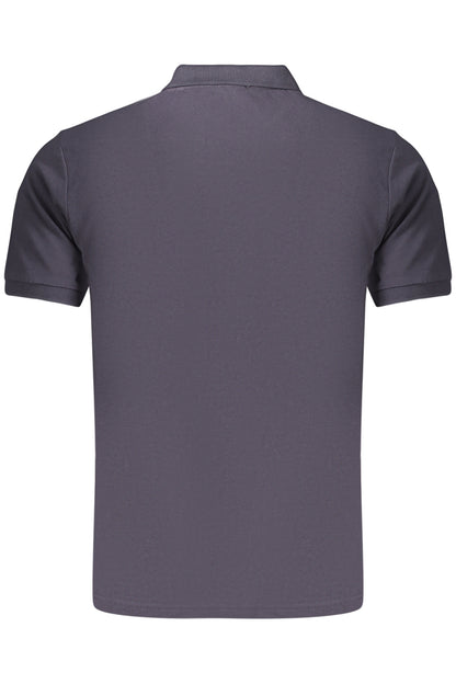 RIFLE POLO MANICHE CORTE UOMO BLU