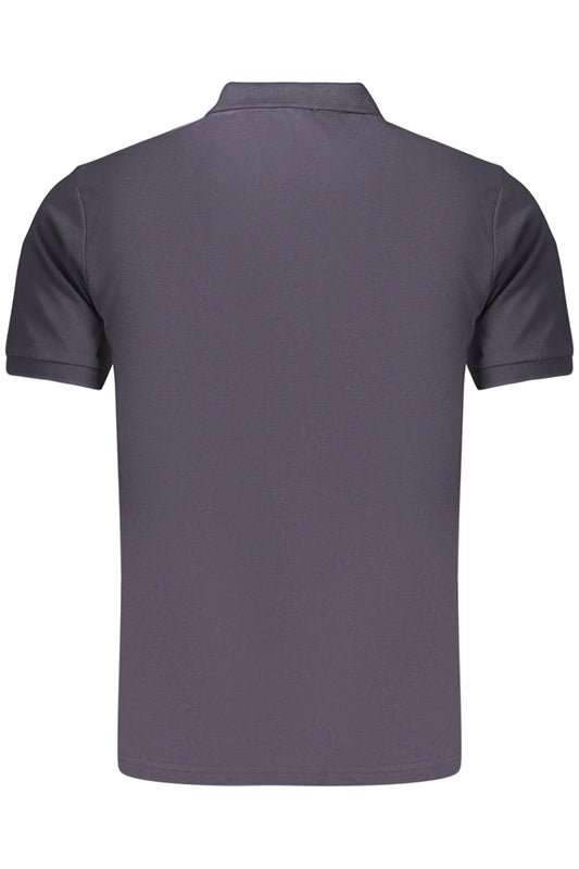RIFLE POLO MANICHE CORTE UOMO BLU