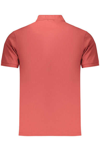 RIFLE POLO MANICHE CORTE UOMO ROSSO