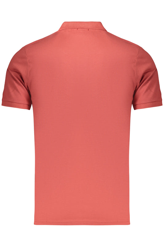 RIFLE POLO MANICHE CORTE UOMO ROSSO