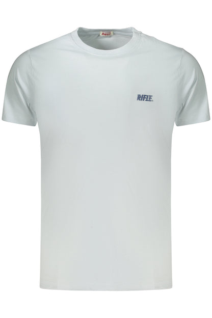 RIFLE T-SHIRT MANICHE CORTE UOMO AZZURRO