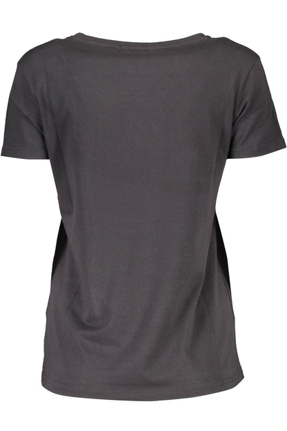 SCERVINO STREET T-SHIRT MANICHE CORTE DONNA NERO