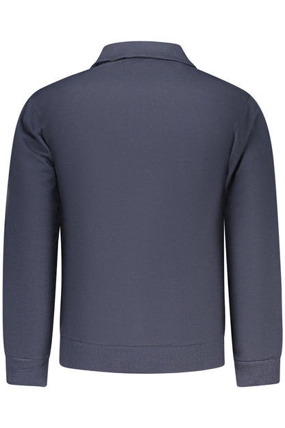 SUPERGA FELPA SENZA ZIP UOMO BLU