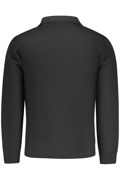 SUPERGA FELPA SENZA ZIP UOMO NERO