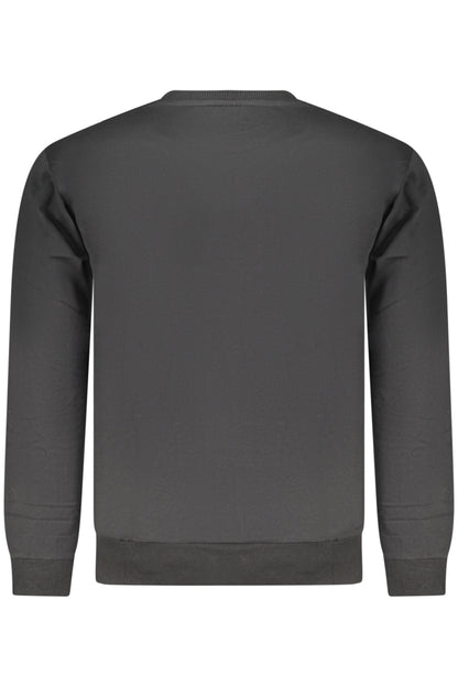 SUPERGA FELPA SENZA ZIP UOMO NERO