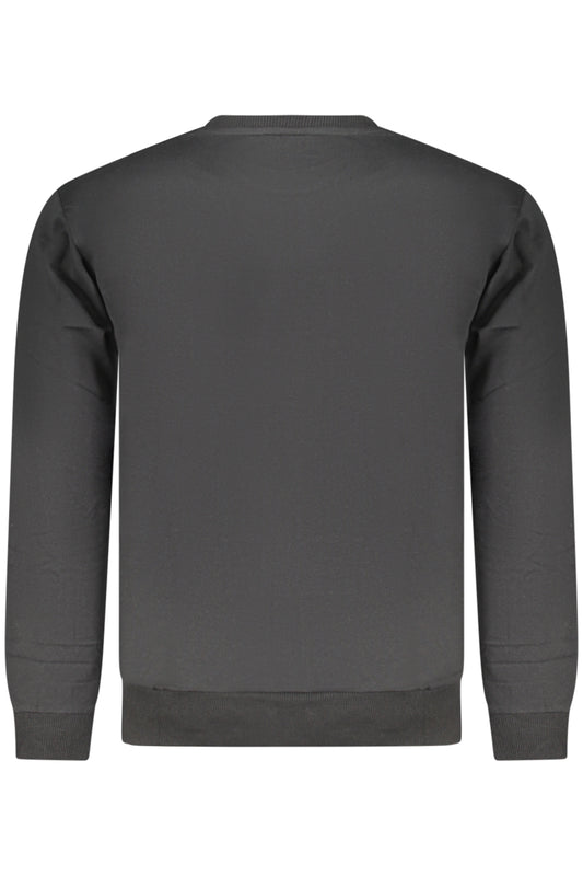 SUPERGA FELPA SENZA ZIP UOMO NERO