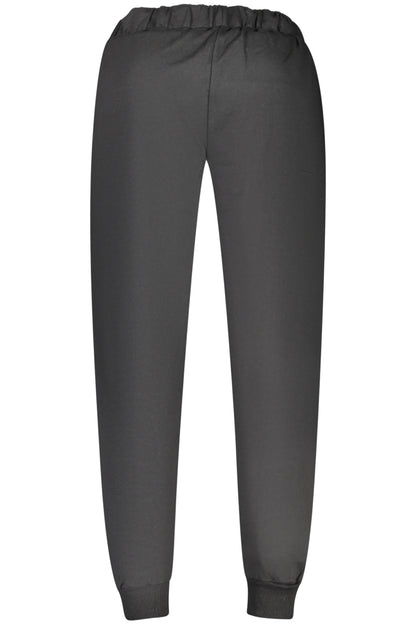 SUPERGA PANTALONE TUTA LUNGO UOMO NERO