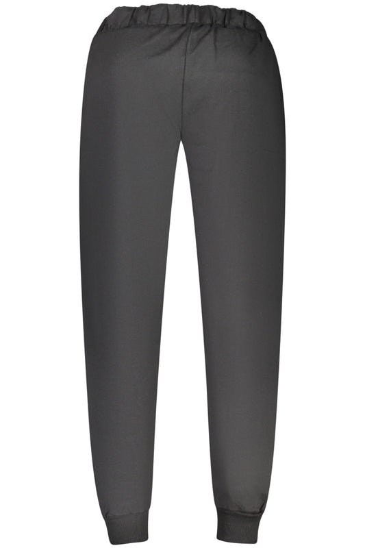 SUPERGA PANTALONE TUTA LUNGO UOMO NERO