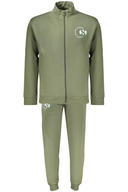 SUPERGA TUTA SPORTIVA UOMO VERDE