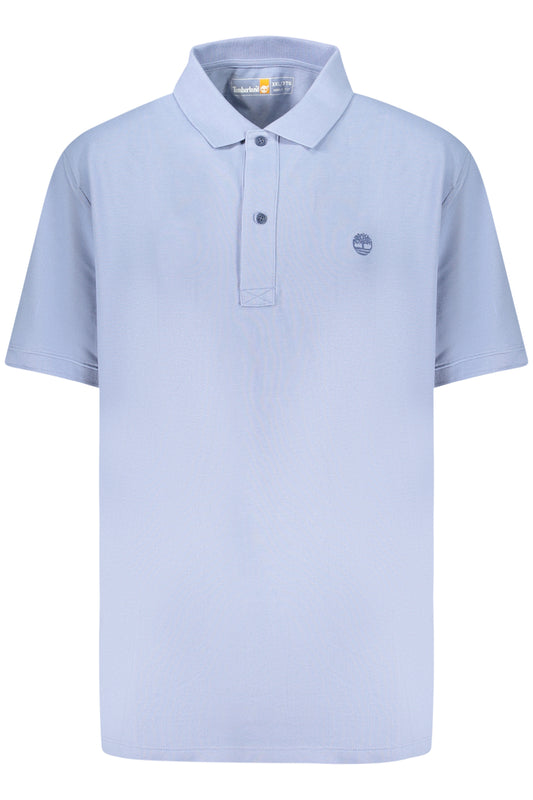 TIMBERLAND POLO MANICHE CORTE UOMO AZZURRO