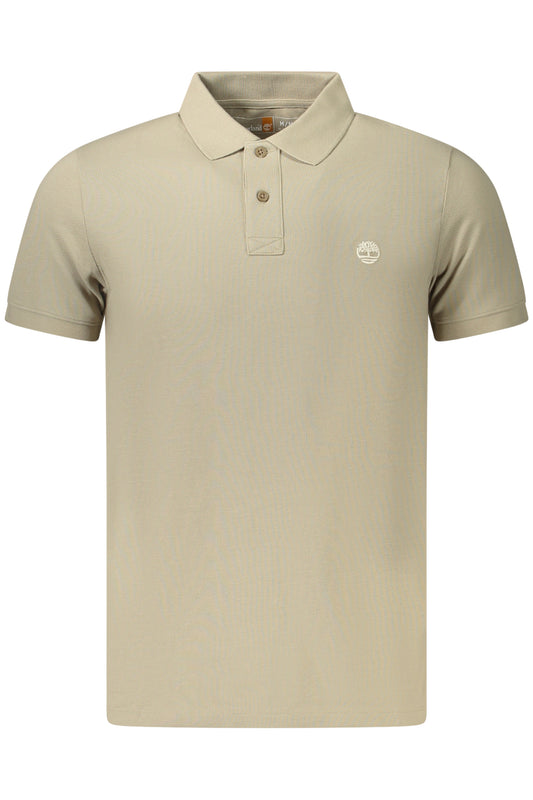 TIMBERLAND POLO MANICHE CORTE UOMO BEIGE