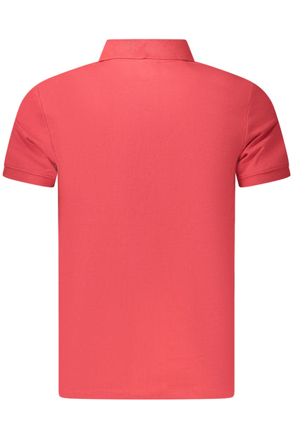 TIMBERLAND POLO MANICHE CORTE UOMO ROSSO