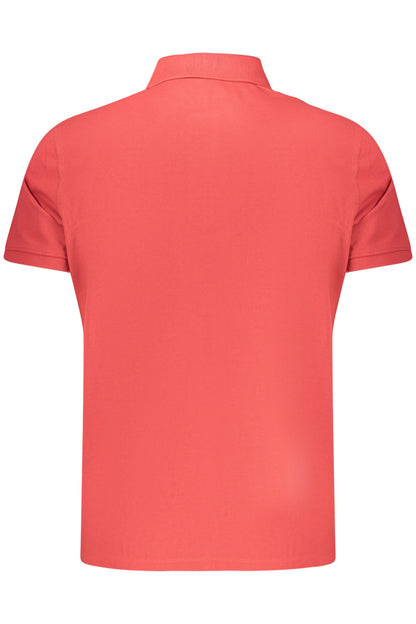 TIMBERLAND POLO MANICHE CORTE UOMO ROSSO