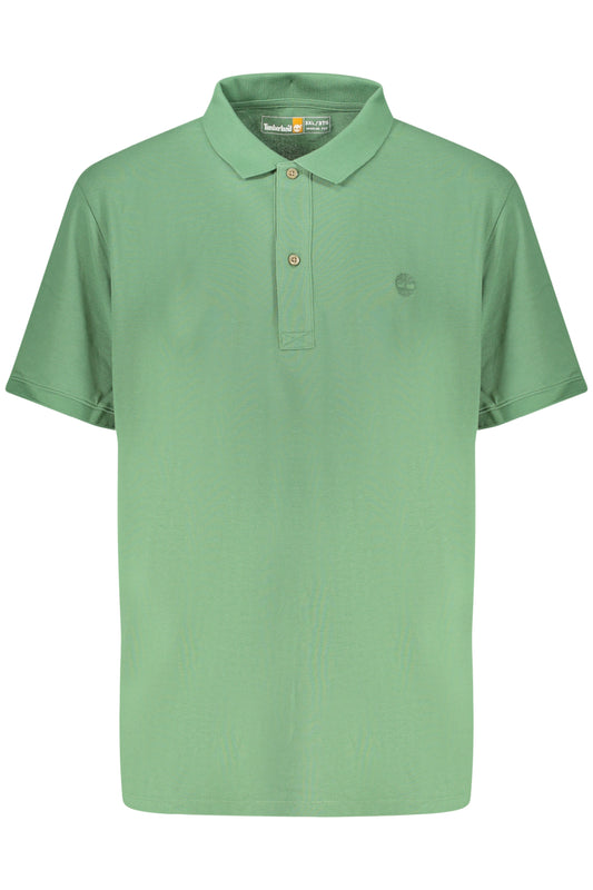 TIMBERLAND POLO MANICHE CORTE UOMO VERDE