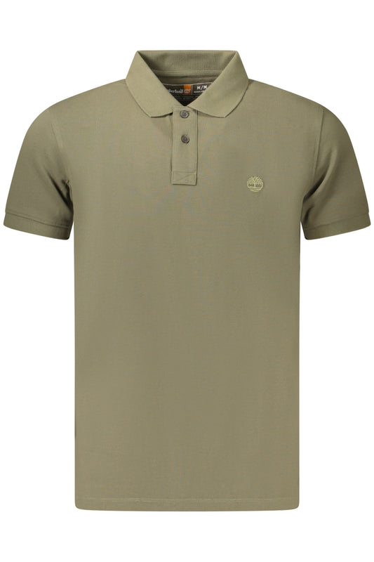 TIMBERLAND POLO MANICHE CORTE UOMO VERDE