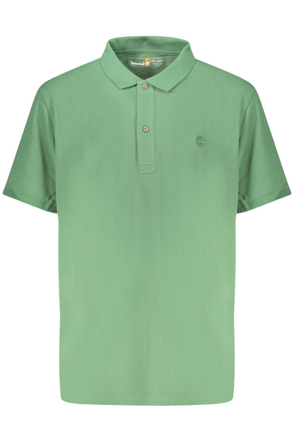 TIMBERLAND POLO MANICHE CORTE UOMO VERDE
