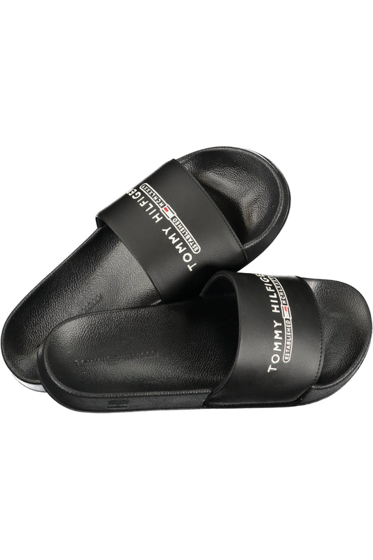 TOMMY HILFIGER CALZATURA CIABATTA UOMO NERO