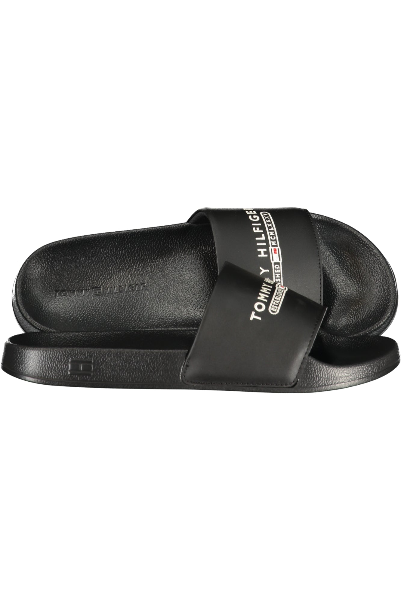 TOMMY HILFIGER CALZATURA CIABATTA UOMO NERO
