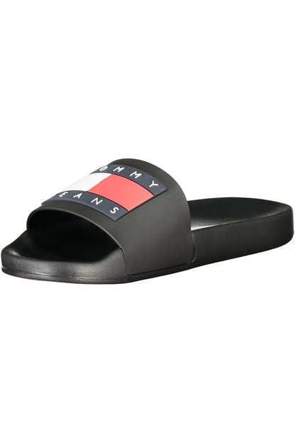 TOMMY HILFIGER CALZATURA CIABATTA UOMO NERO