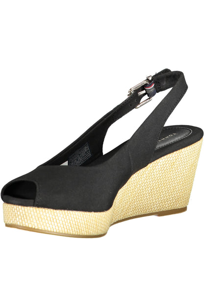 TOMMY HILFIGER CALZATURA SANDALO DONNA NERO