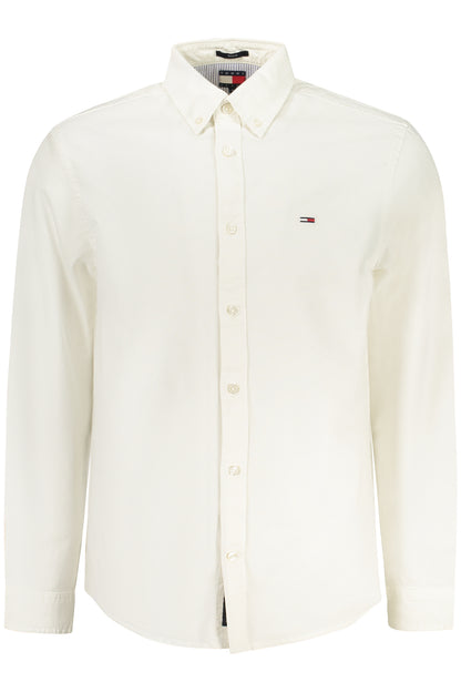 TOMMY HILFIGER CAMICIA MANICHE LUNGHE UOMO BIANCO