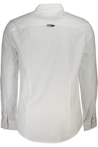 TOMMY HILFIGER CAMICIA MANICHE LUNGHE UOMO BIANCO
