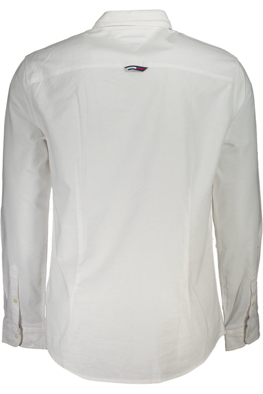 TOMMY HILFIGER CAMICIA MANICHE LUNGHE UOMO BIANCO