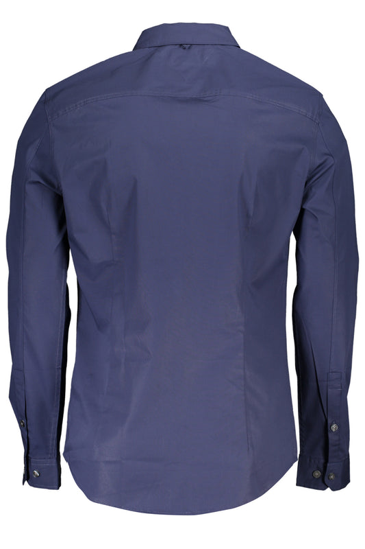 TOMMY HILFIGER CAMICIA MANICHE LUNGHE UOMO BLU
