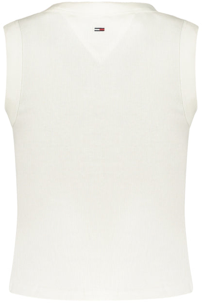 TOMMY HILFIGER CANOTTA DONNA BIANCO