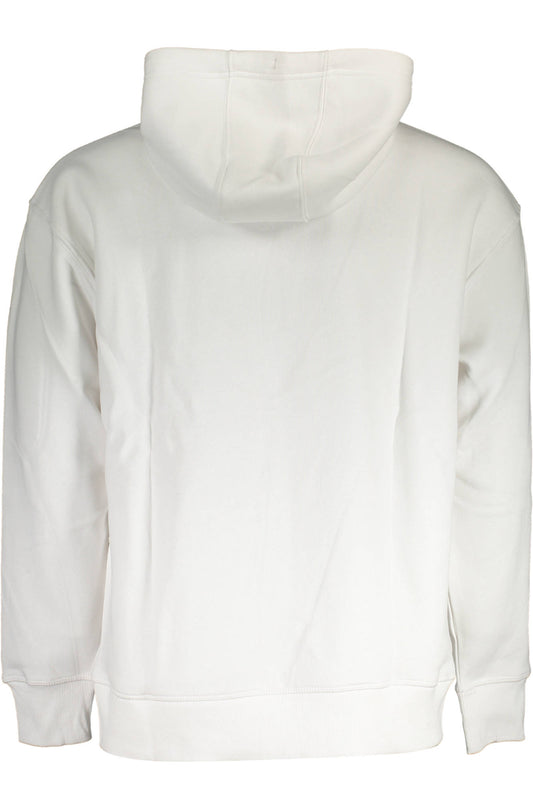 TOMMY HILFIGER FELPA CON ZIP UOMO BIANCO