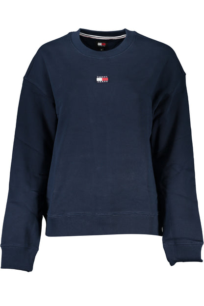 TOMMY HILFIGER TOMMY HILFIGER FELPA SENZA ZIP DONNA BLU