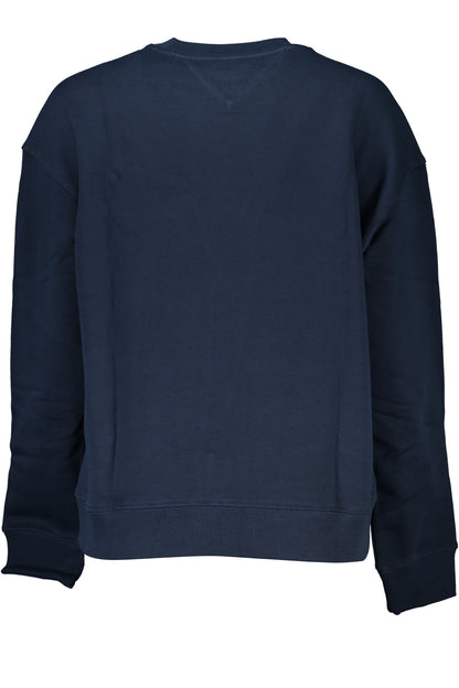 TOMMY HILFIGER TOMMY HILFIGER FELPA SENZA ZIP DONNA BLU