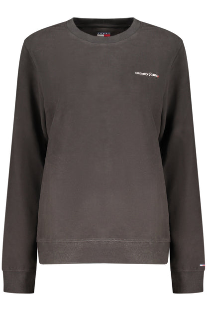 TOMMY HILFIGER FELPA SENZA ZIP DONNA NERO