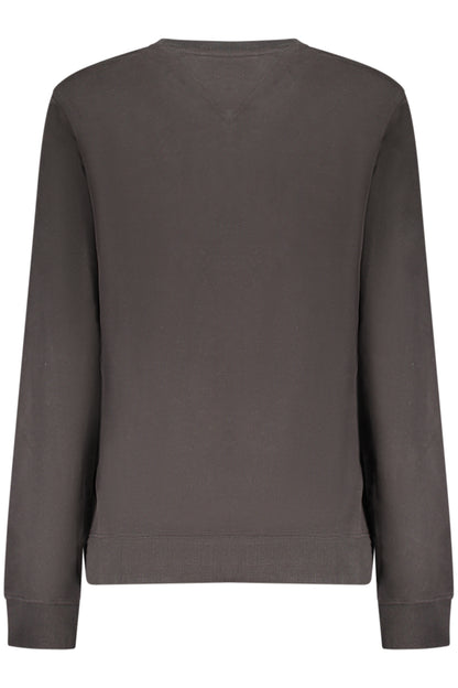 TOMMY HILFIGER FELPA SENZA ZIP DONNA NERO