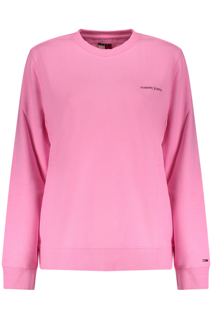 TOMMY HILFIGER FELPA SENZA ZIP DONNA ROSA