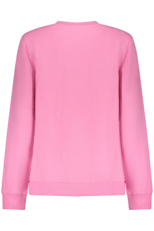 TOMMY HILFIGER FELPA SENZA ZIP DONNA ROSA