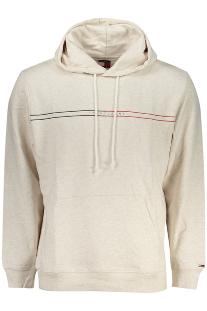 TOMMY HILFIGER FELPA SENZA ZIP UOMO BEIGE