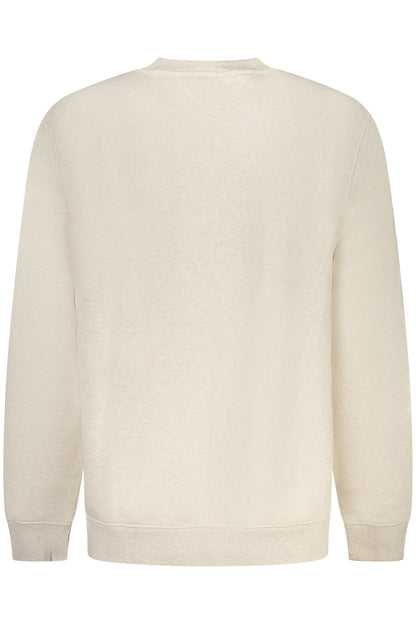 TOMMY HILFIGER FELPA SENZA ZIP UOMO BEIGE