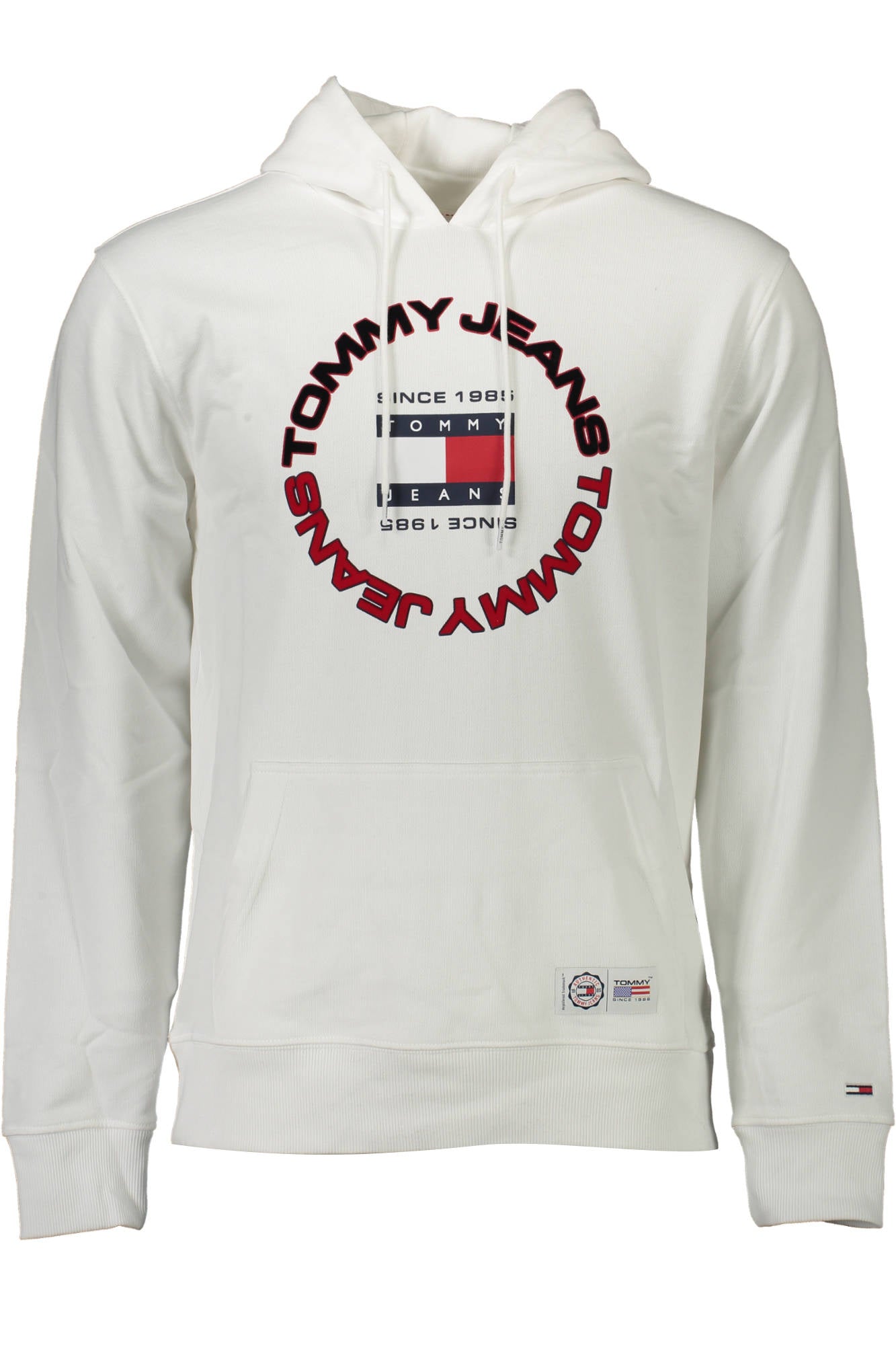 TOMMY HILFIGER TOMMY HILFIGER FELPA SENZA ZIP UOMO BIANCO