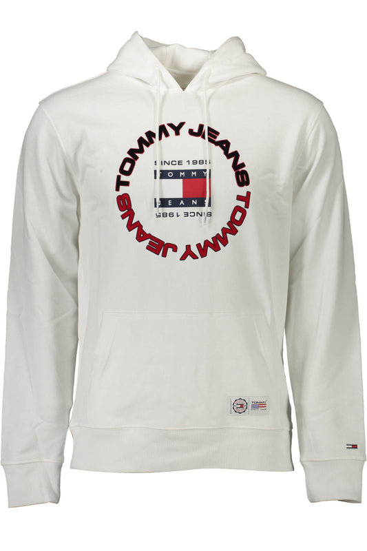 TOMMY HILFIGER TOMMY HILFIGER FELPA SENZA ZIP UOMO BIANCO