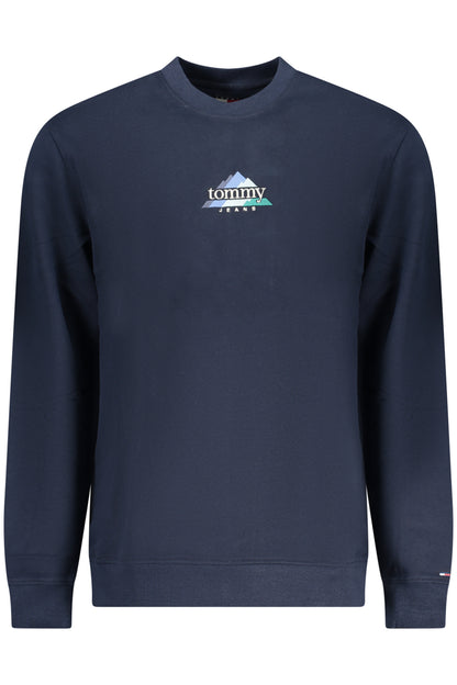 TOMMY HILFIGER FELPA SENZA ZIP UOMO BLU