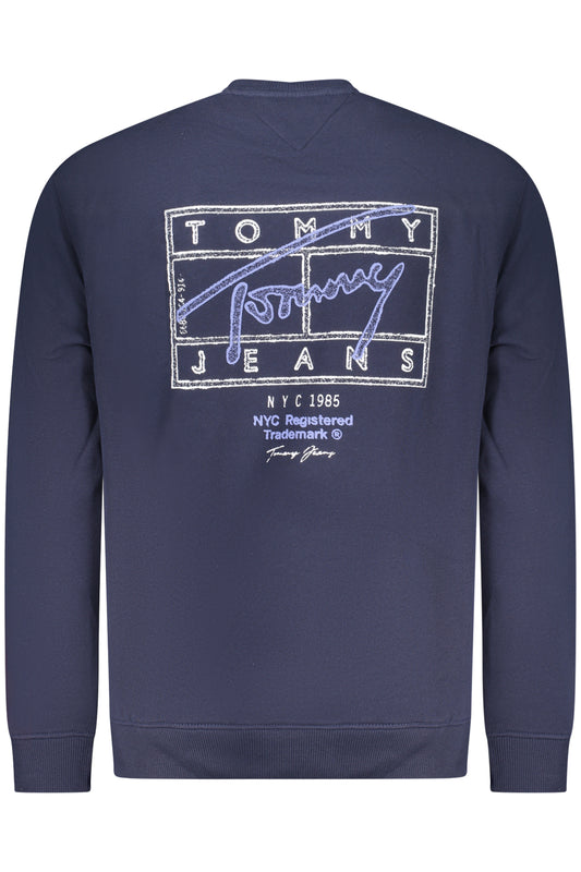 TOMMY HILFIGER FELPA SENZA ZIP UOMO BLU