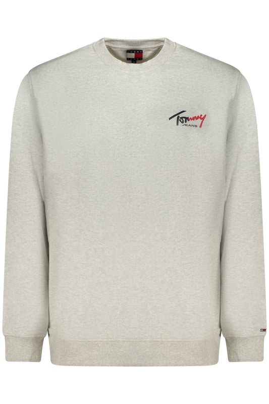 TOMMY HILFIGER FELPA SENZA ZIP UOMO GRIGIO