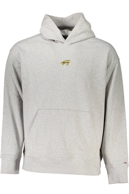 TOMMY HILFIGER FELPA SENZA ZIP UOMO GRIGIO