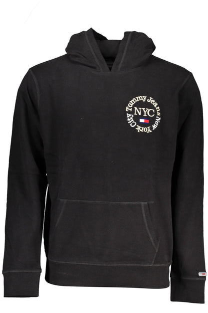 TOMMY HILFIGER FELPA SENZA ZIP UOMO NERO