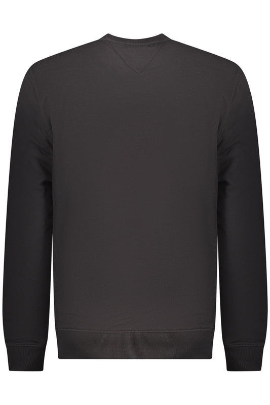 TOMMY HILFIGER FELPA SENZA ZIP UOMO NERO